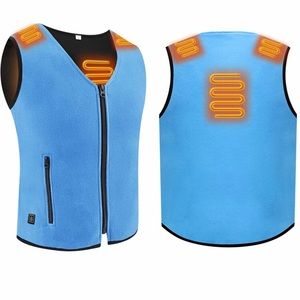 Heated Vest for Men, Lightweight Heating Polar Fleece Vest